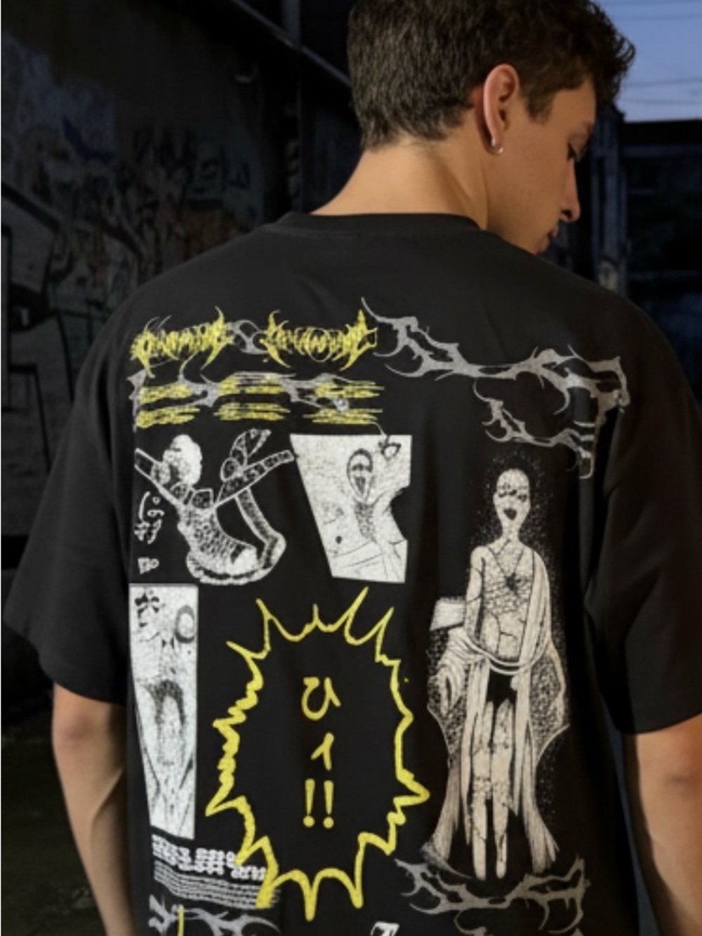 Civil Regime Uzumaki Back-Print Men’s T-shirt - Streetwear Style
